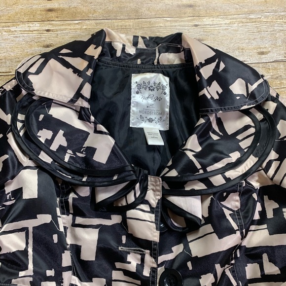 Nick & Mo black and white LS Jacket Sz S - Picture 9 of 9